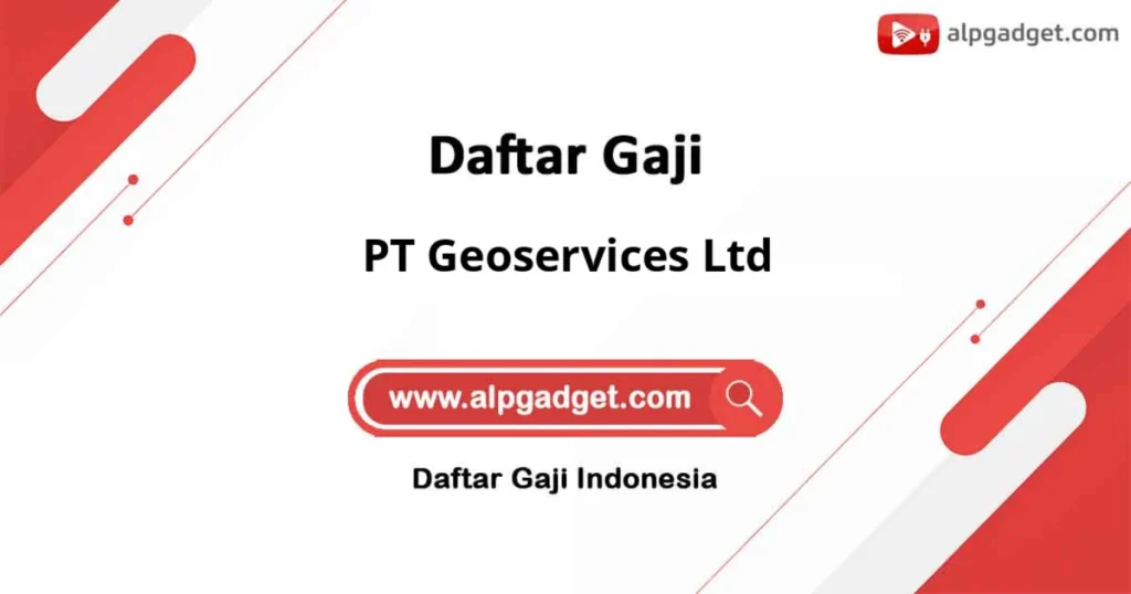 PT Geoservices Ltd