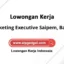 Marketing Executive Saipem, Batam